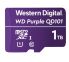 Western Digital WDD100T1P0C 1000GB (1TB) Purple MicroSD Card Weather Humidity Resistant for Surveillance IP Cameras mDVRs NVR Dash
